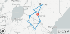 Safari combiné de 15 jours au Kenya et en Tanzanie à petit prix - 11 destinations