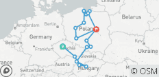 République tchèque, Budapest et visite du nord de la Pologne - 18 destinations