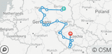 Coeur d\'Allemagne et perles tchèques - 20 destinations