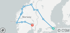 Los legendarios fiordos - Fin en Oslo - 14 destinos