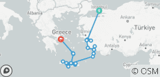 Viaje por Grecia y Turquía con salida en Creta y llegada a Atenas (27 destinos)