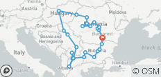 La Transylvanie et les Balkans - 26 destinations