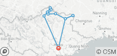 Aventura en coche privado por Ha Giang y Ban Gioc: 5 días de naturaleza salvaje y culturas ocultas - 11 destinos
