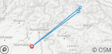 Khusar Gung Peak 6400M Climbing Expedition - 4 destinations