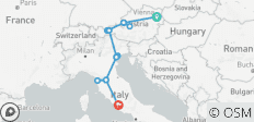 Lo mejor de Austria e Italia en 13 días: Viena, Salzburgo, Innsbruck, Venecia, Florencia y Roma