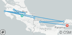 Costa Rica et Panama : San José, Arenal, Tortuguero, Bocas del Toro – 13 jours - 9 destinations