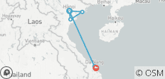 Circuito de lujo de 7 días por Vietnam: Hanói, Ninh Binh, la bahía de Ha Long y Hoi An