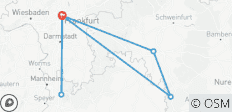 6 Days Germany\'s Enchanted Christmas Trail: Frankfurt, Heidelberg, Rothenburg & Würzburg - 6 destinations