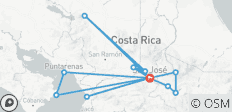 6-Day Costa Rica Adventure: Volcanoes, Tropical Islands, Waterfalls & Lake Paddleboarding - 14 destinations