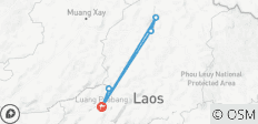7-Day Laos Adventure: Cycling, Jungle Treks, Waterfalls & Mekong River Cruises - 6 destinations