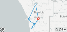Private Namibia Desert & Etosha Wildlife Safari - 5 Days - 10 destinations