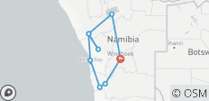 Namibia Cultures, Desert & Wildlife Safari 10 Days - 9 destinations