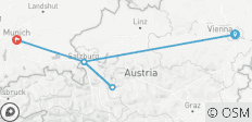 Circuit de 8 jours à la découverte des marchés de Noël de Vienne, Salzbourg et Munich - 5 destinations