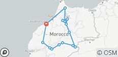 6-Day Trip Through the Desert from Casablanca to Marrakech - 18 destinations