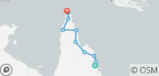 Circuit de 9 jours de Cairns à Cape York - Route/Avion - 12 destinations
