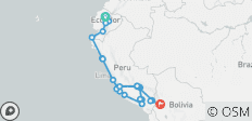 Quito to La Paz: Amazon & Ancient Cultures