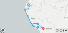 Von Quito nach La Paz - Amazonas & Antike Kulturen