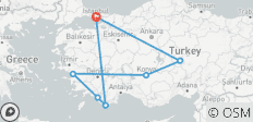  Turkey: Hike, Bike &amp; Kayak - 7 destinations 