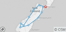  New Zealand: South Island Encompassed - 12 destinations 