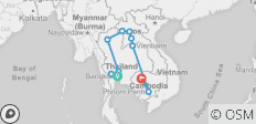  Asian Adventure (16 Days) - 12 destinations 
