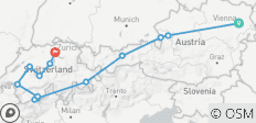 Das Beste aus Österreich & der Schweiz - 13 Destinationen