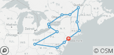 Descubrimiento del este de EE.UU. y Canadá con Nueva York - 13 destinos