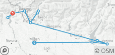The Magic of the Italian Lakes - 13 destinations