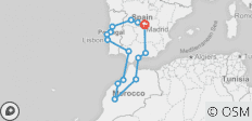  Spain, Portugal &amp; Morocco - 15 destinations 