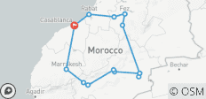 Highlights of Morocco - 14 destinations