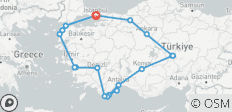 Türkei total - 22 Destinationen