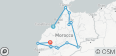 Les points forts du Maroc - 14 destinations
