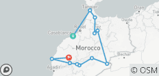 Les points forts du Maroc - 14 destinations