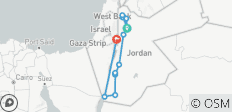 Familienreise durch Jordanien - 12 Destinationen