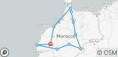 Ganz Marokko - 15 Tage - 11 Destinationen