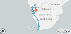 Cape to Namibia - Grand Explorer - 14 destinations