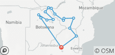 Suivi de la faune au Zimbabwe et au Botswana - 15 destinations