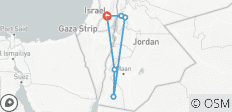 Circuito de 3 días a Petra y Wadi Rum desde Jerusalén - 6 destinos