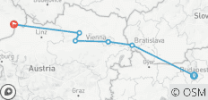 The Beautiful Blue Danube (port-to-port cruise) (from Budapest to Passau) - 6 destinations