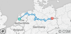 From Amsterdam to Berlin (port-to-port cruise) - 21 destinations