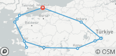Merveilles de la Turquie (été) - 16 destinations
