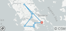  Best of Greece (Base, Summer, 8 Days) - 9 destinations 