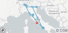 Le meilleur de l\'Italie (été) - 21 destinations