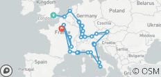 Gran Europa (Fin de París, 23 días) - 39 destinos