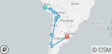 The Scenic Route - Lima to Buenos Aires