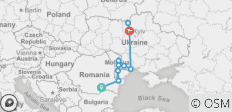  Moldova, Ukraine &amp; Romania Explorer - 12 destinations 