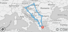  Balkan Explorer - 16 Days - 18 destinations 