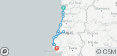 Recorre en bici la costa atlántica de Portugal - 13 destinos