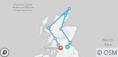  Country Roads of Scotland (Classic, 9 Days) - 9 destinations 