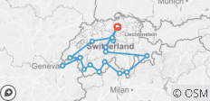  Country Roads of Switzerland (Classic, 14 Days) - 19 destinations 