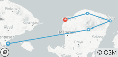 Découvrez Lombok (5 destinations) (6 destinations) - 5 destinations